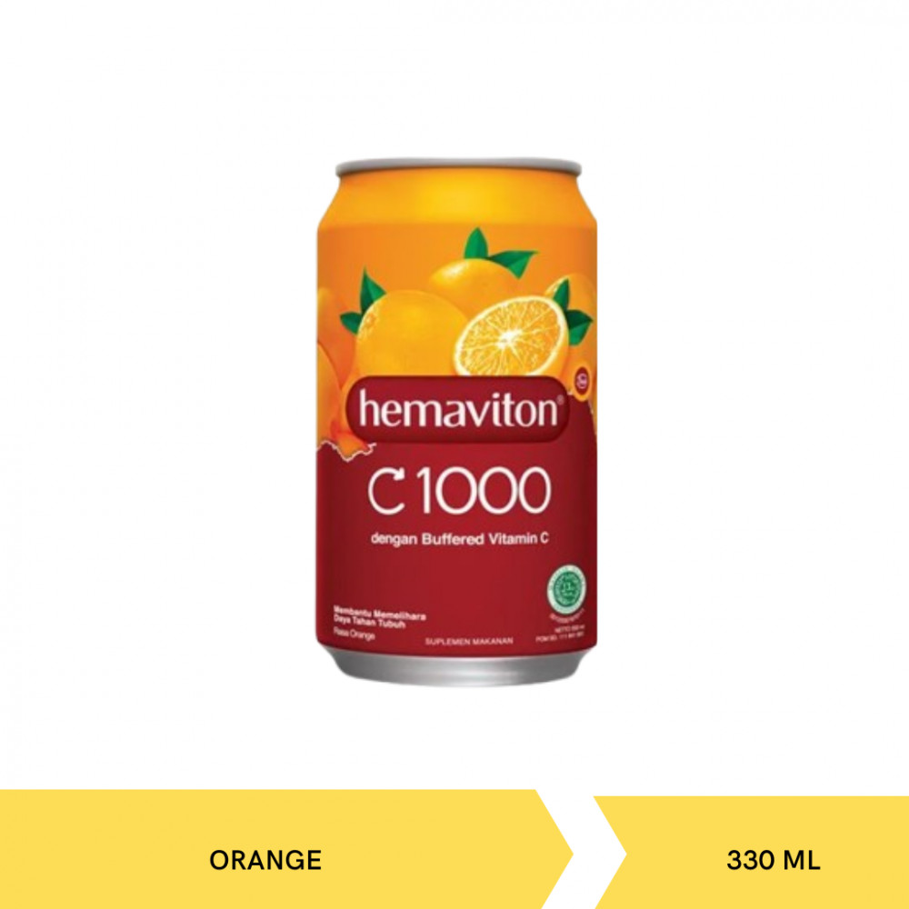 HEMAVITON C1000 ORANGE TIN 330ML X 24