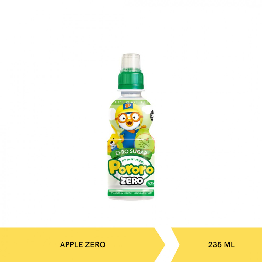 PORORO DRINK ZERO APPLE 235ML X 24