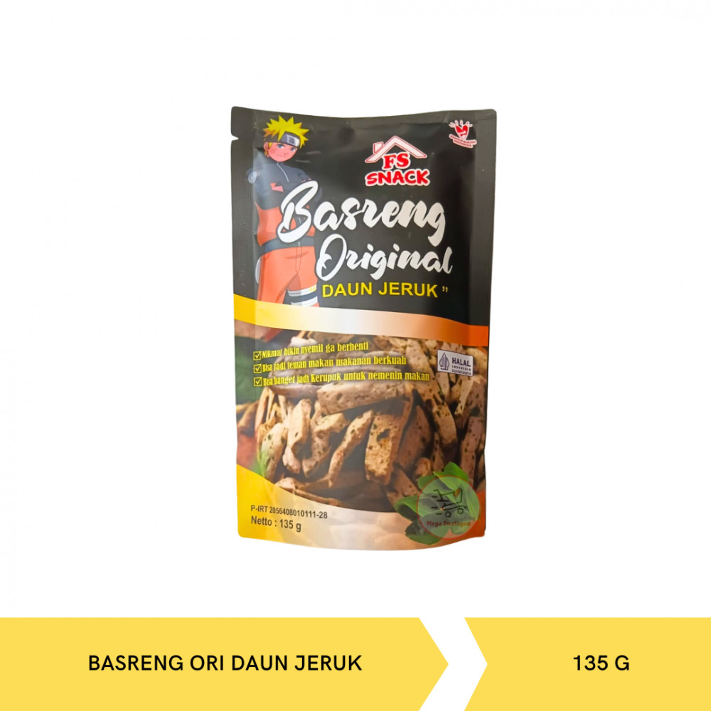 FS SNACK BASRENG ORI DAUN JERUK 135G