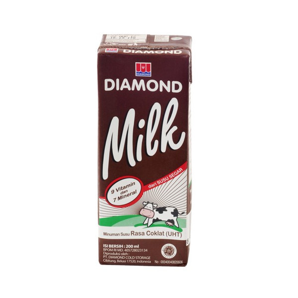 DIAMOND UHT CHOCO 200ML X 24