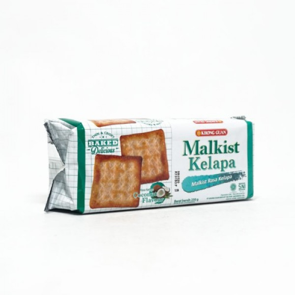 KHONGGUAN MALKIST KELAPA 230G X 16