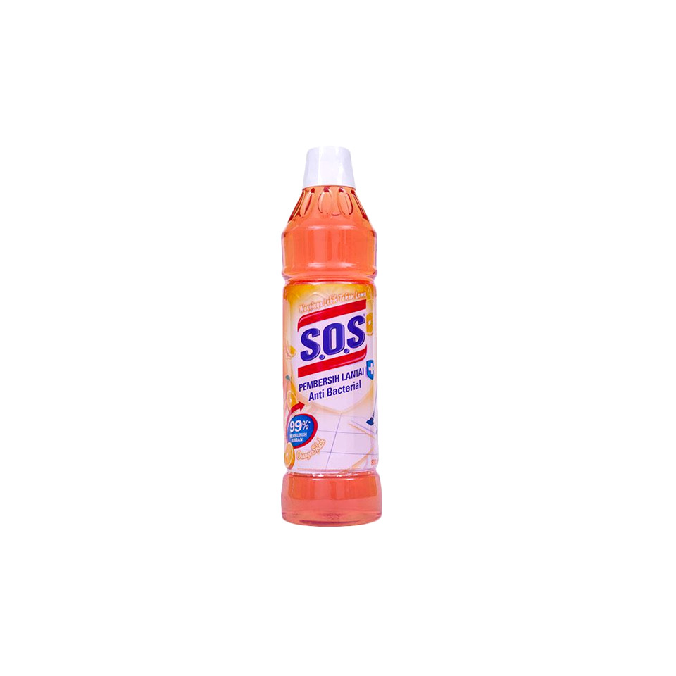 SOS FLOOR ORANGE SPLASH BTL 780ML X 12