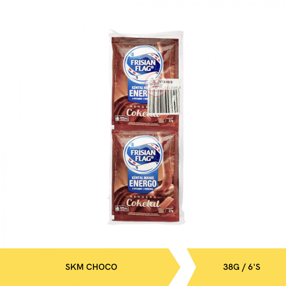 FRISIAN FLAG SKM CHOCO PACK 38G/6`S X 20