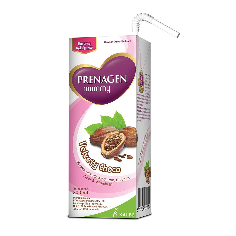 PRENAGEN MOMMY UHT CHOCO 185ML X 24