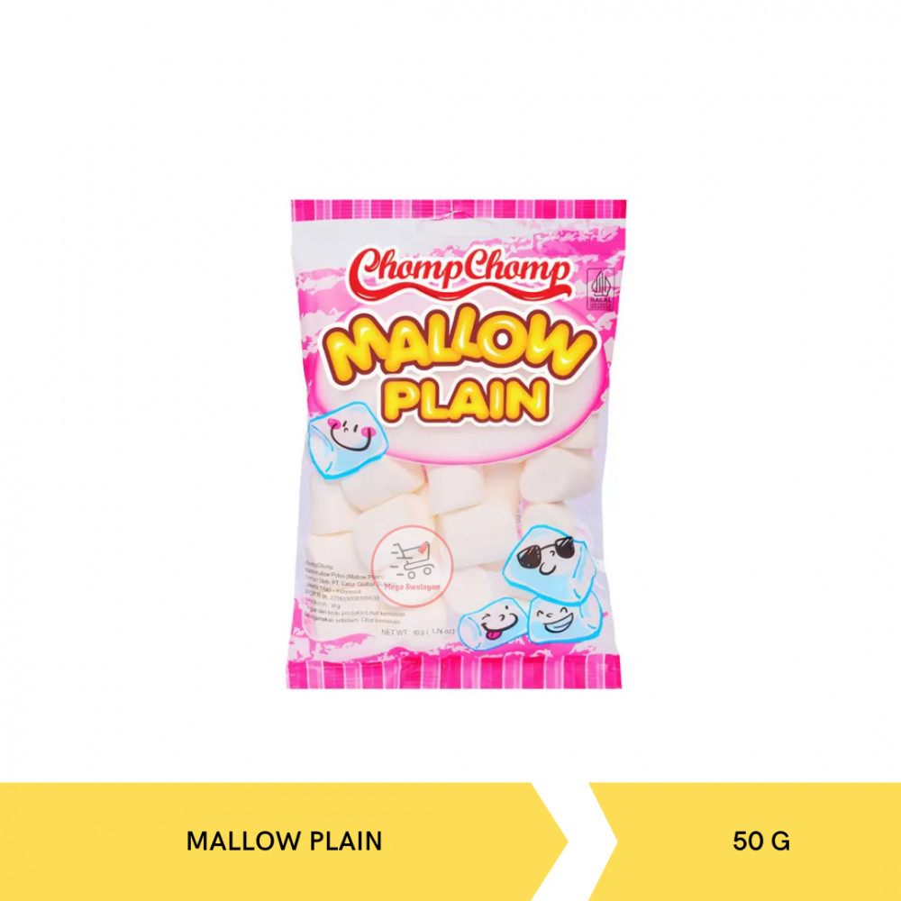 CHOMP CHOMP MALLOW PLAIN 50G X 36