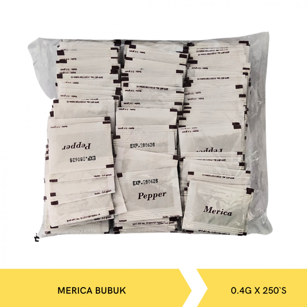 HIGENIK MERICA BUBUK PACK 0.4G X 250`S