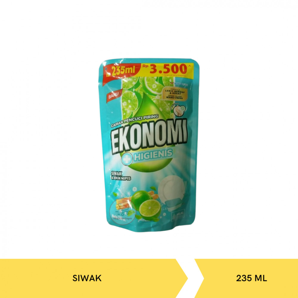 EKONOMI DISHWASH SIWAK 235ML X 24