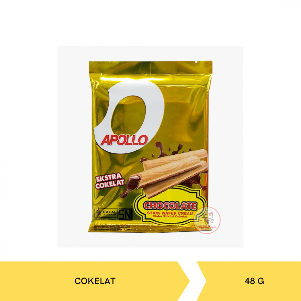 APOLLO STIK WFR CREAM CHOCO 48G X 48#1012SE