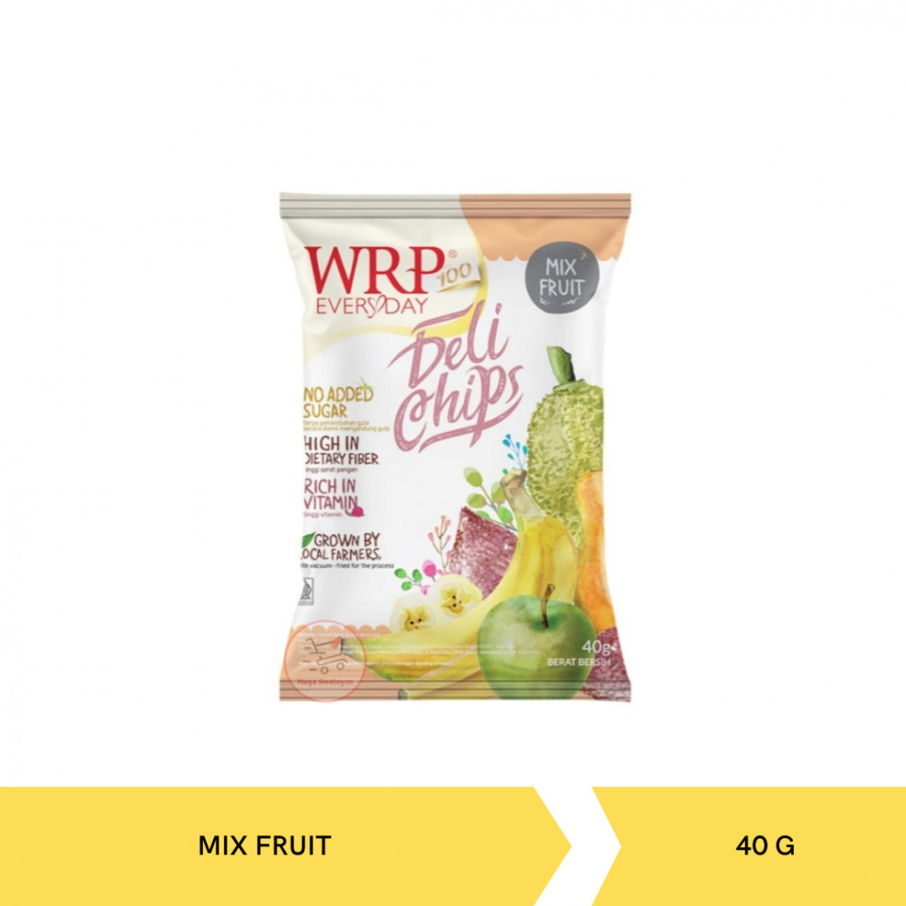 WRP DELI CHIPS MIX FRUIT 40G X 24
