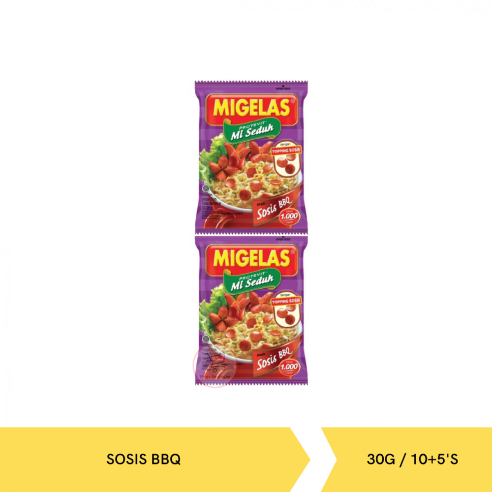 MIGELAS PROTEVIT SOSIS BBQ 26G/10S X18