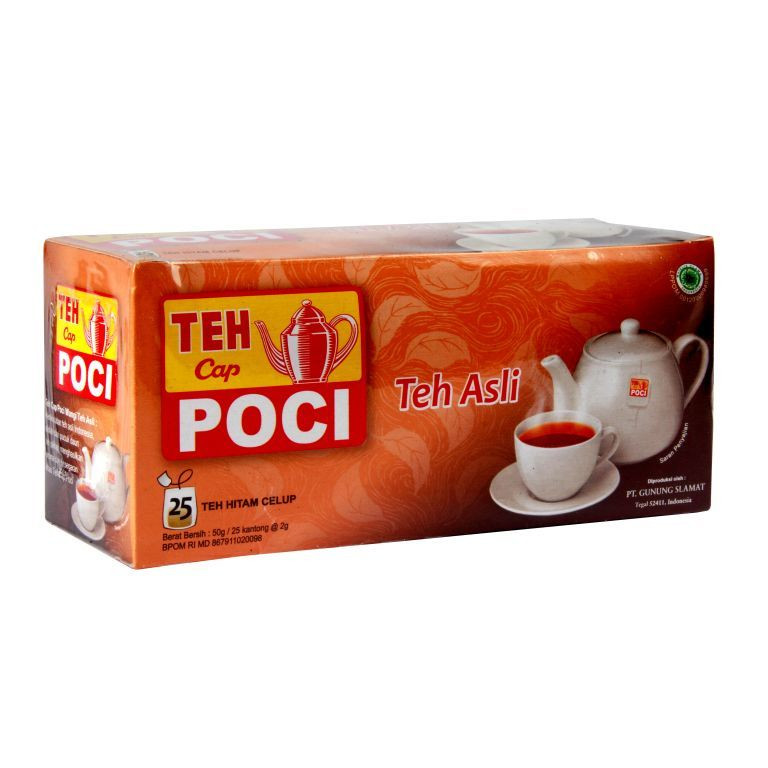 POCI TEH CELUP WANGI 25`S X 50