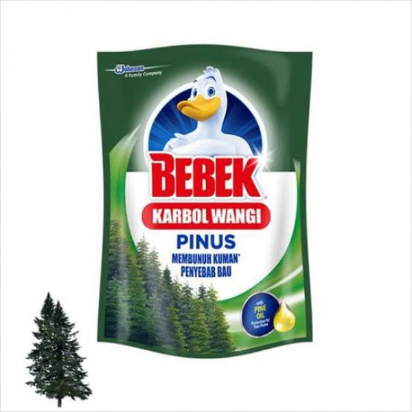 BEBEK KARBOL WANGI PINUS POUCH 450ML X 12