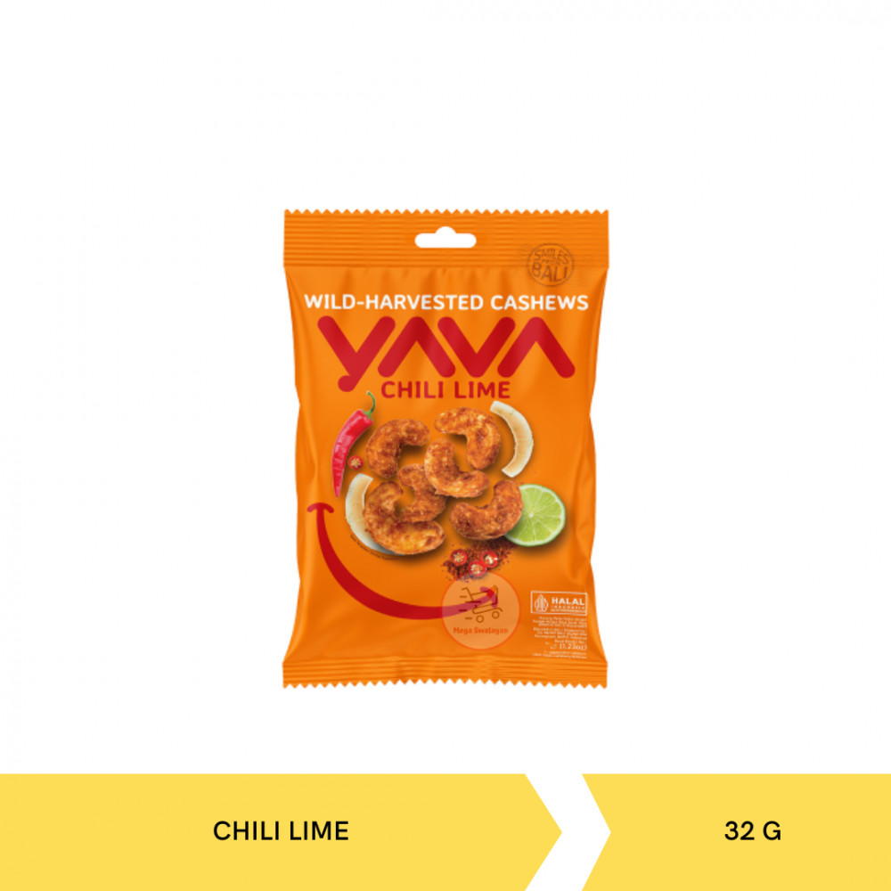 YAVA CASHEW NUTS CHILI LIME 32G X 40