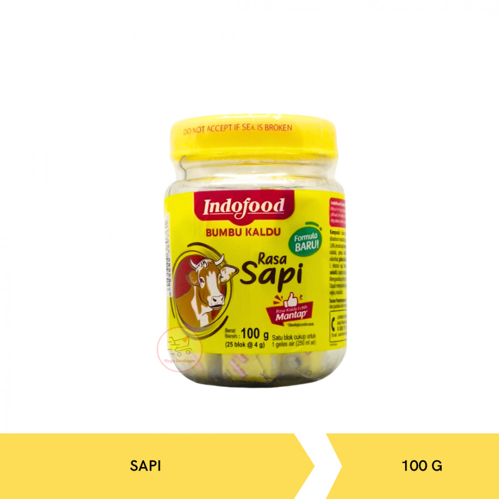 INDOFOOD PENYEDAP BLOK SAPI BTL 100G X 24