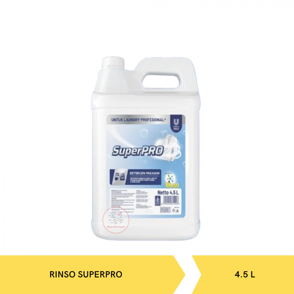 RINSO SUPERPRO DET MATIC LIQ 4,5L X 3