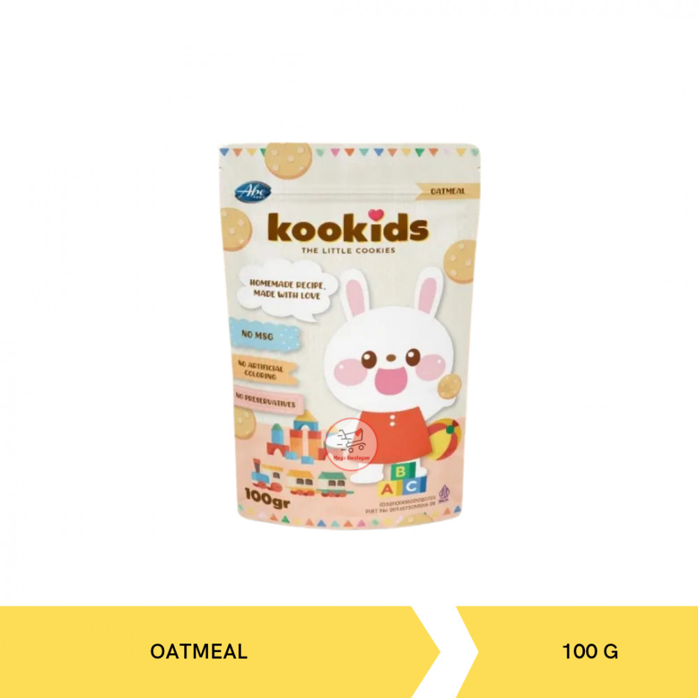 ABE FOOD KOOKIDS OATMEAL 100GX24