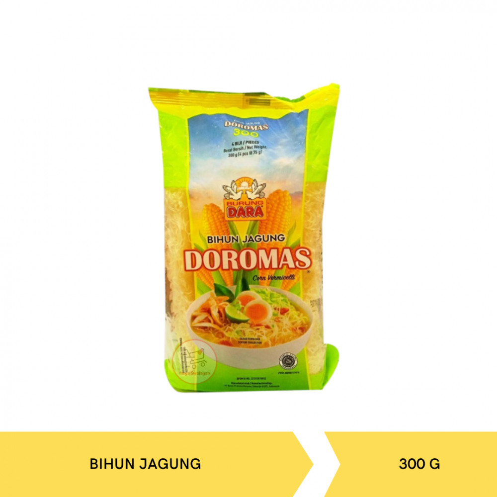 DOROMAS BIHUN JAGUNG 300G X 12