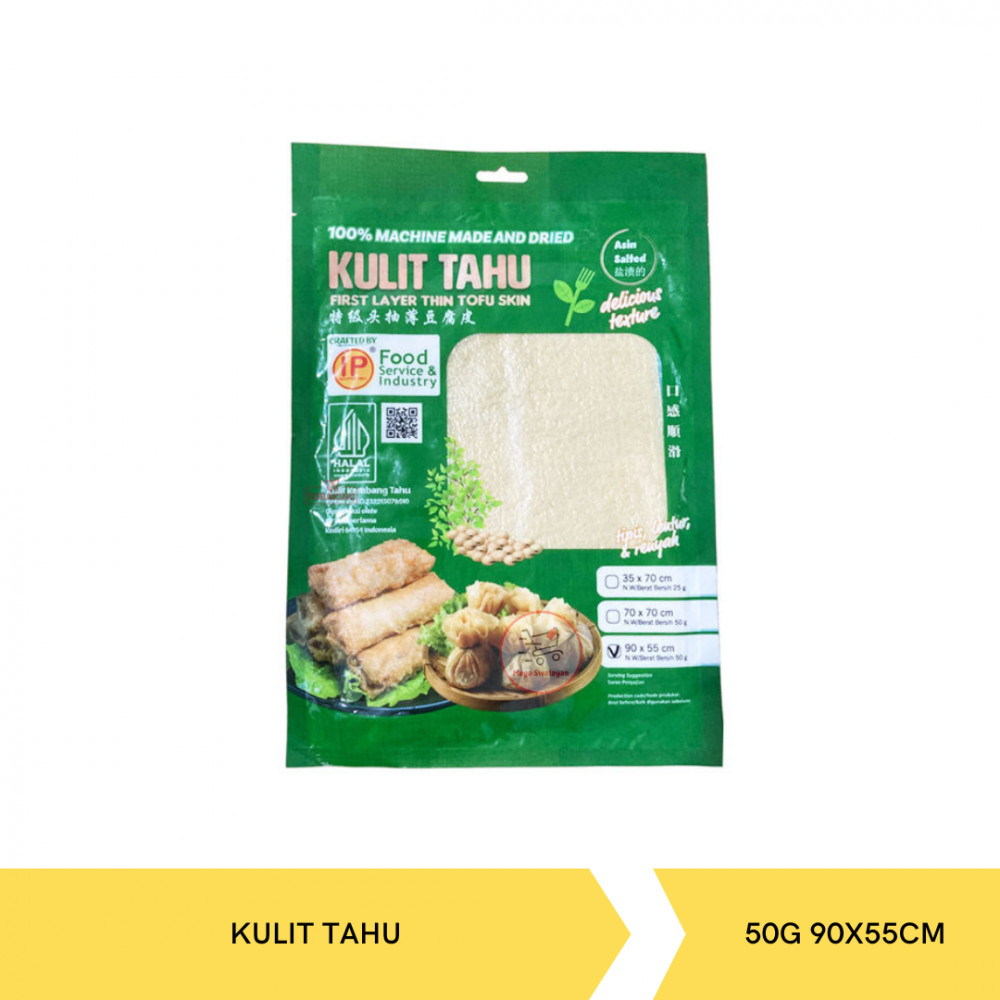 IP KULIT KEMBANG TAHU ASIN 50G 90 X 55CM