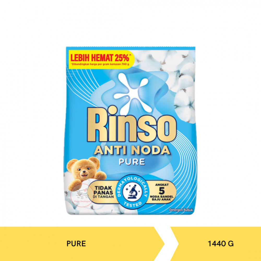 RINSO AN PWD PURE 1440G X 6
