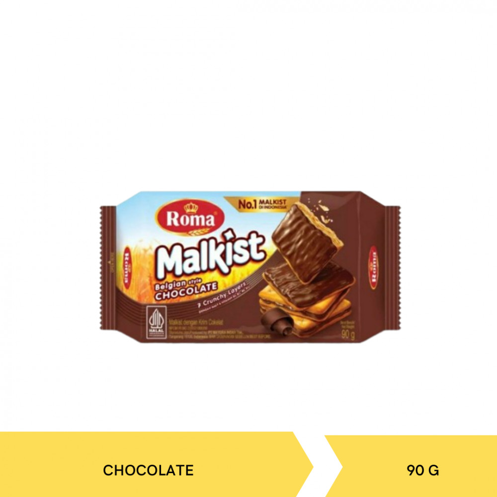 ROMA MALKIST CHOCO 90G X 30
