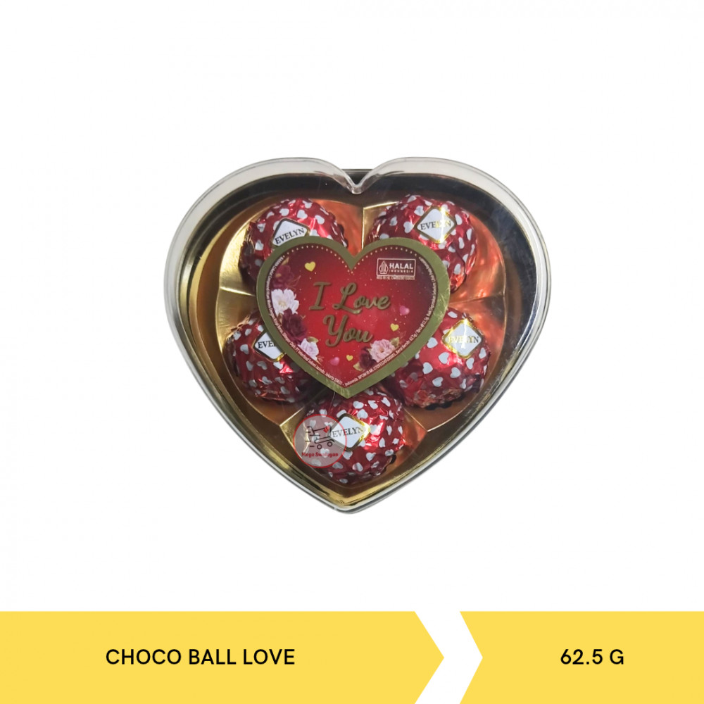 EVELYN LVVAL05 CHOC BALL LOVE 62.5GX48
