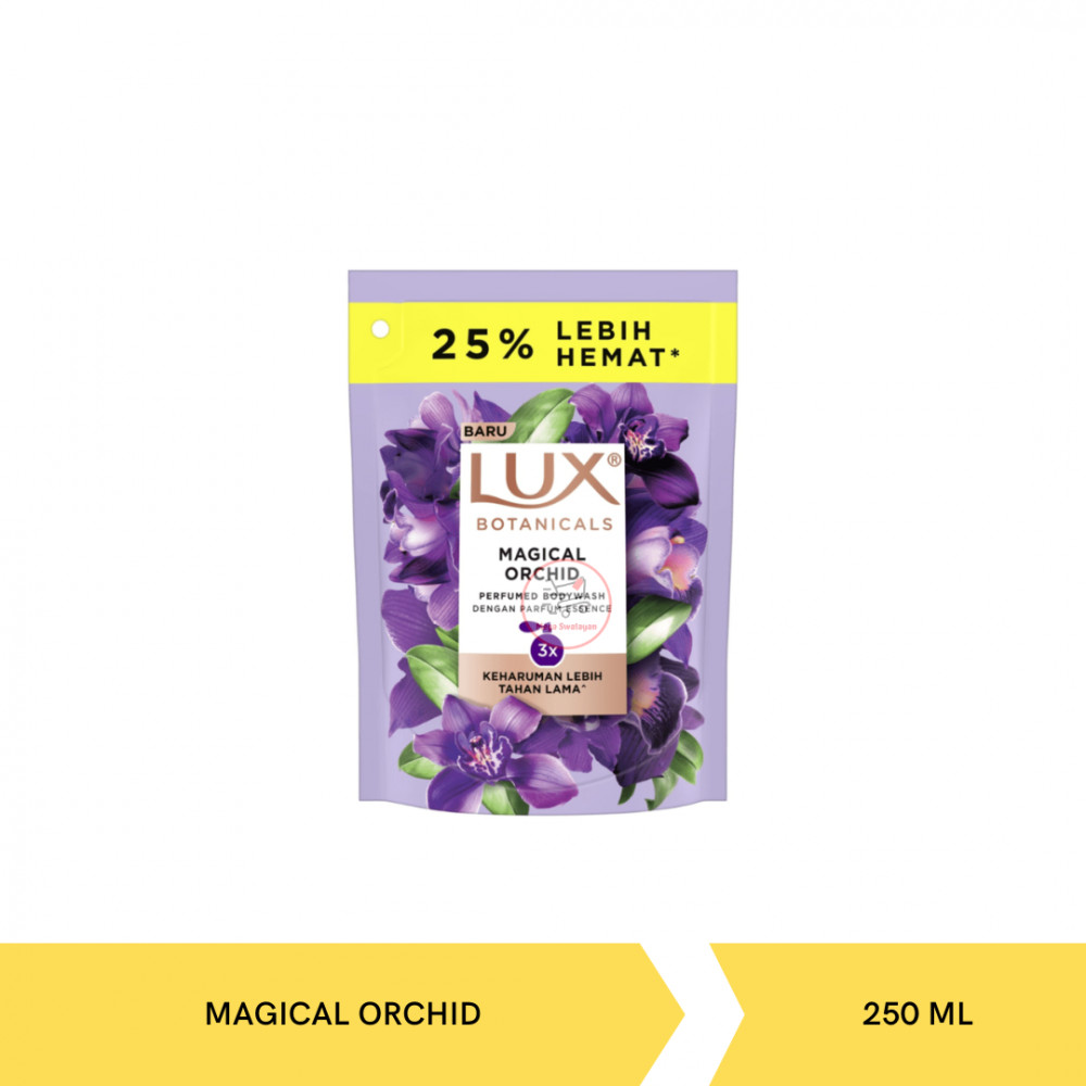 LUX BW PURPLE MAGICAL ORCHID POUCH 250ML X 24