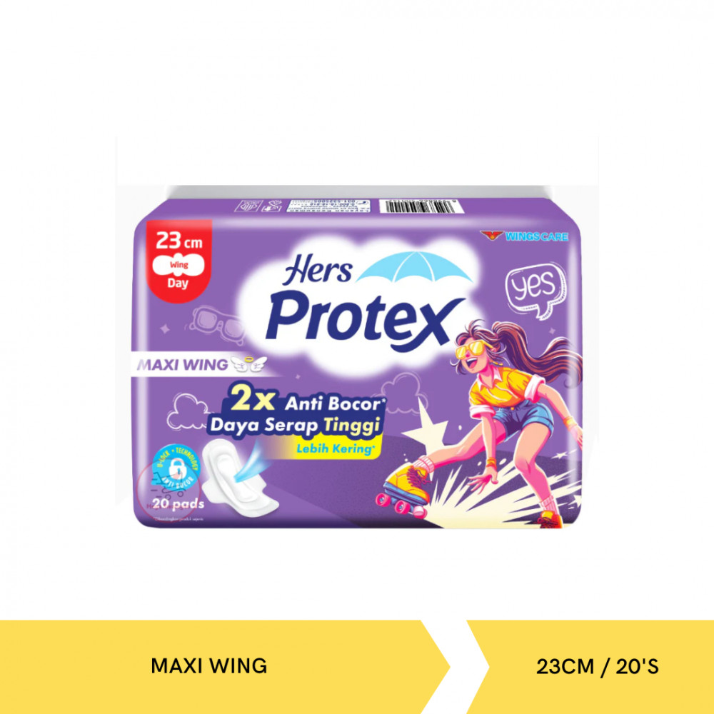 HERS PROTEX MAXI WING 23CM/20`S X 12