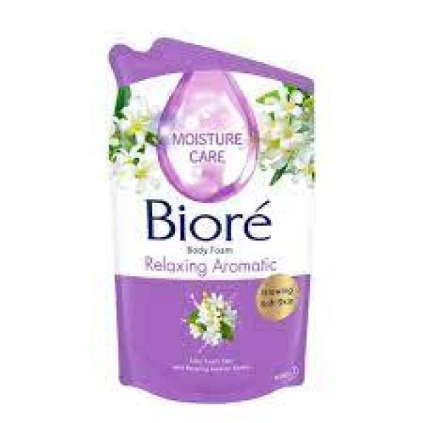 BIORE FOAM RELAXING AROMATIC POUCH 250ML