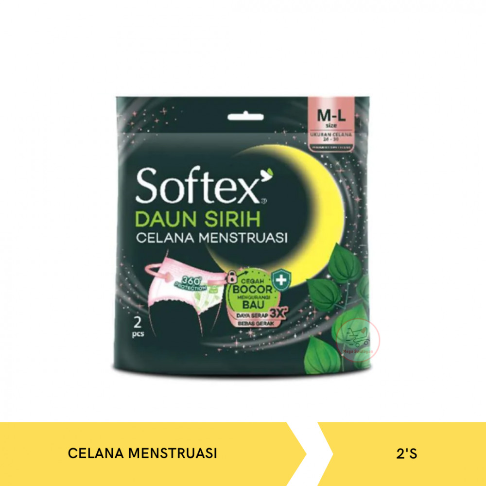 SOFTEX CELANA MENSTRUASI DS 2`S X 24