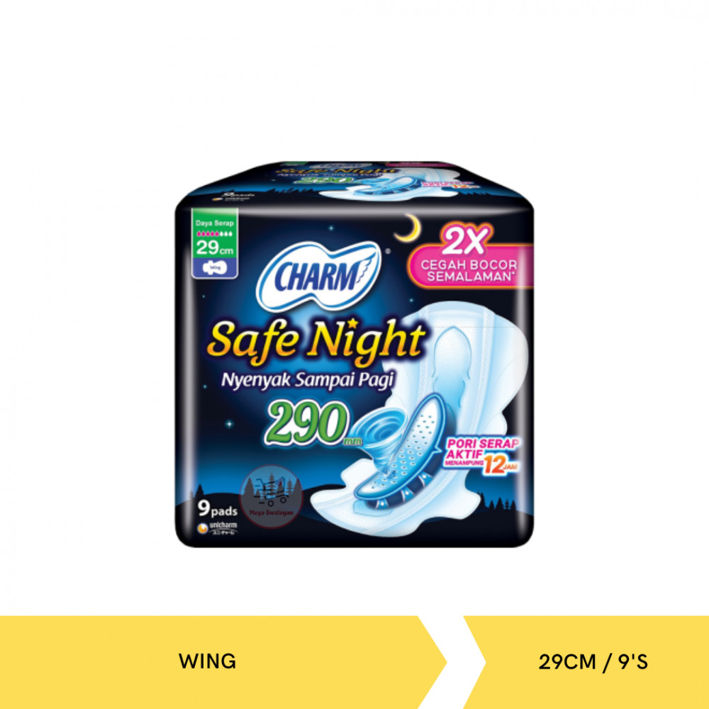 CHARM SAFE NIGHT WING 29CM/9`S X 48