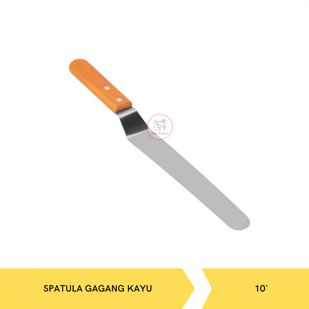 RRT SPATULA SS GG KAYU BKK 10` #706F