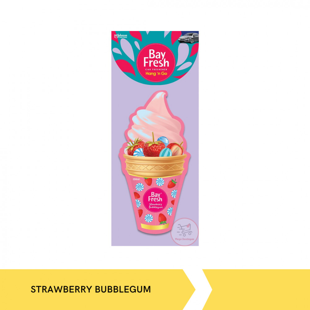 BAYFRESH HANG`N GO STRAW B GUM X 12