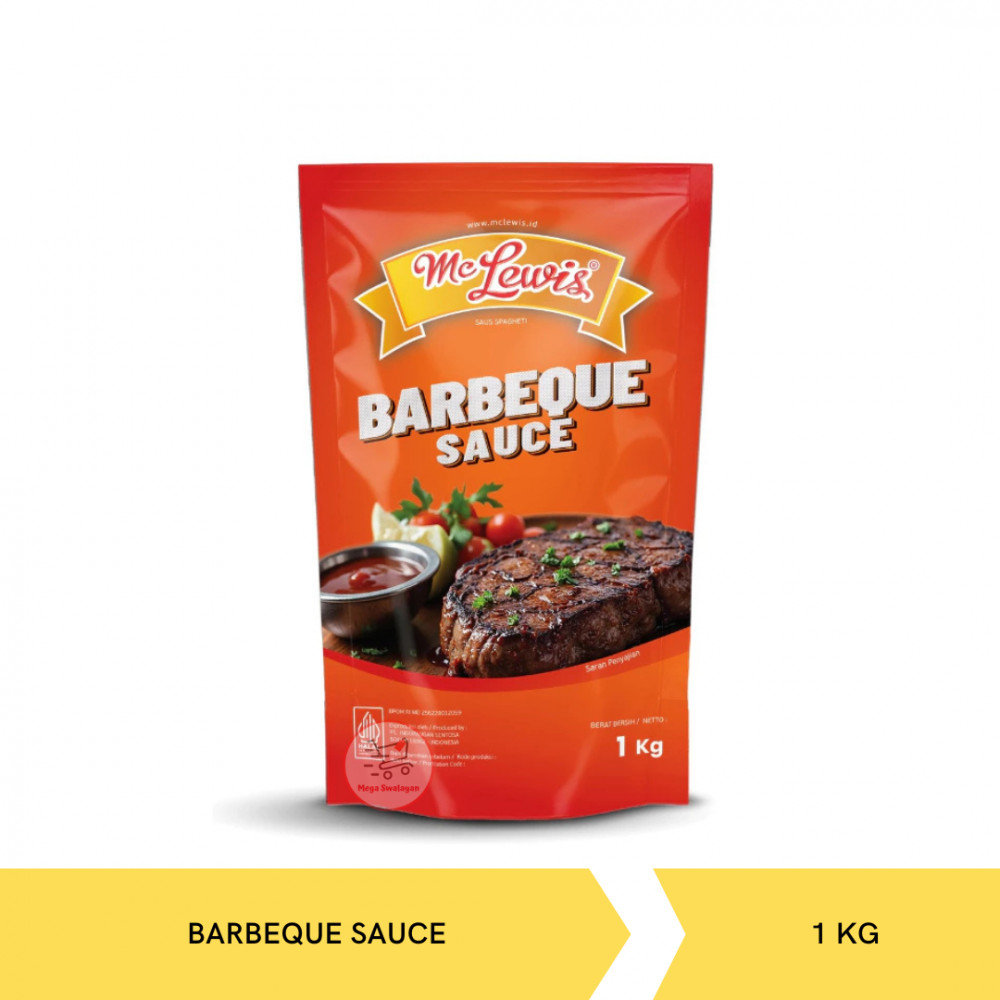 MC LEWIS BARBEQUE SAUCE 1KG X 12
