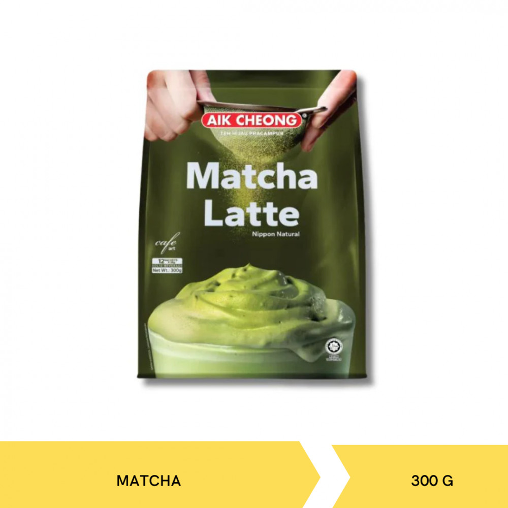 AIK CHEONG MATCHA LATTE 300G X 24