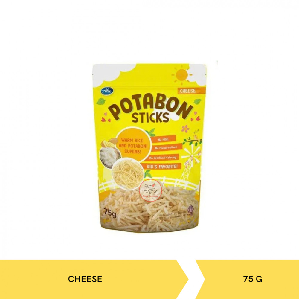ABE FOOD POTABON STICK CHEESE 75G  X 24