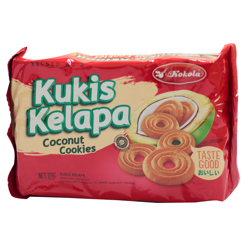 KOKOLA COOKIES KELAPA 218G X 24