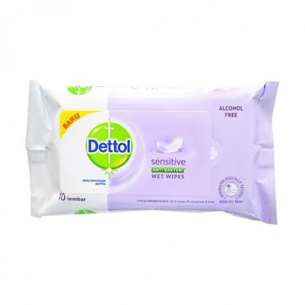 DETTOL WET WIPES SENSITIVE 10`S X 40