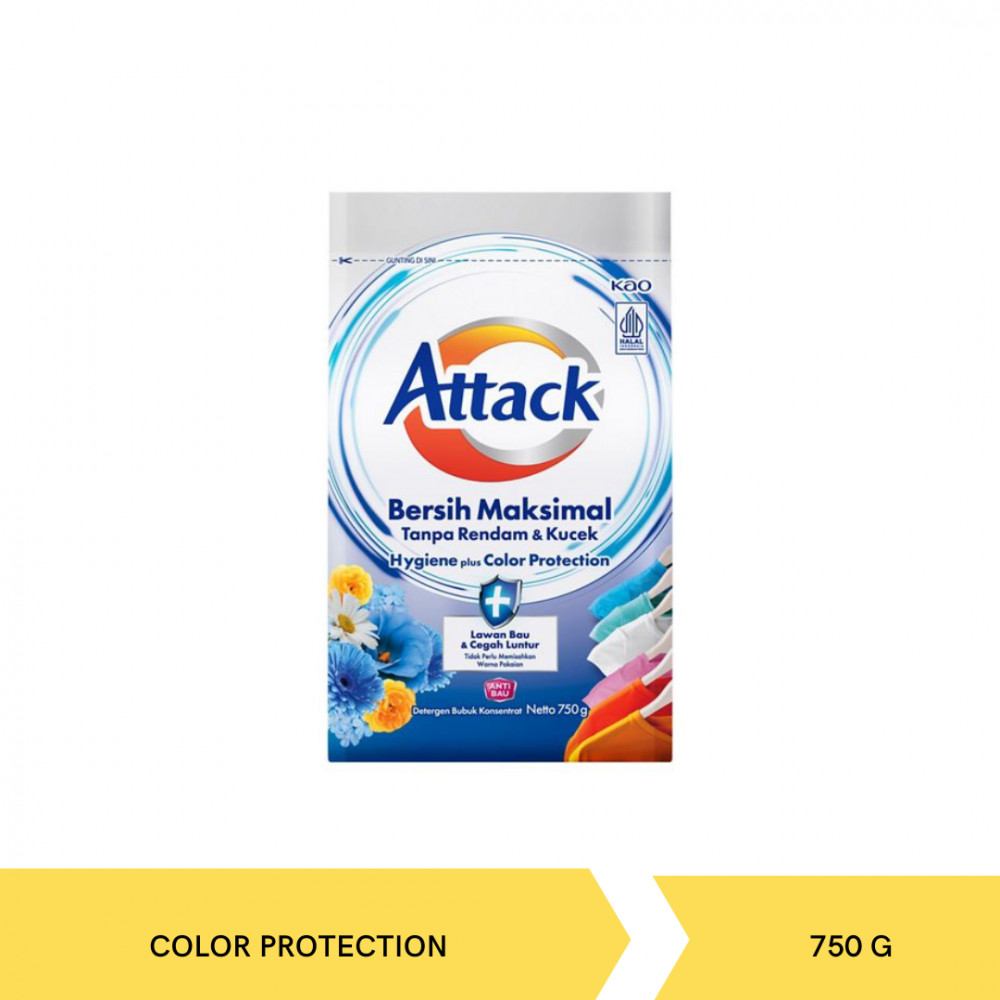 ATTACK DET HYGIENE+COLOR PROTECTION 750G X 12