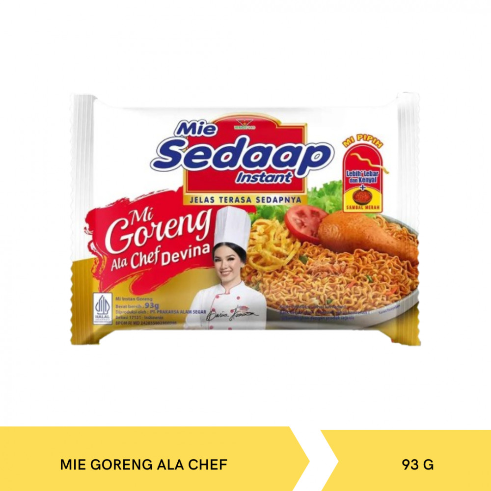 SEDAAP MIE GORENG ALA CHEF 93G X 40