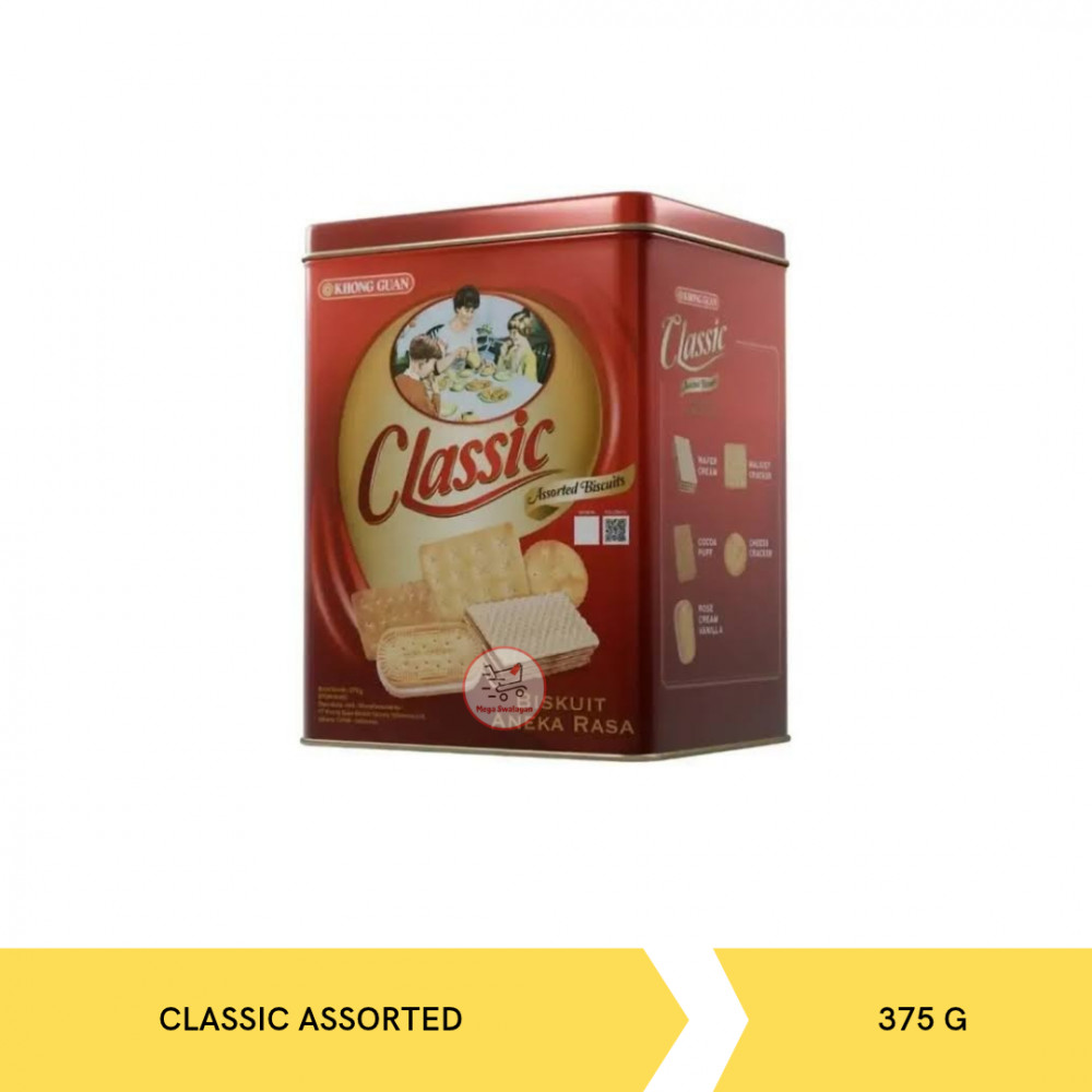 KHONGGUAN CLASSIC ASS BISCUITS SEGI TIN 375GX6