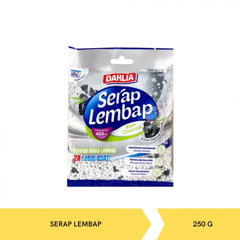 DAHLIA D113 SERAP LEMBAB DAN BAU REFILL 250G