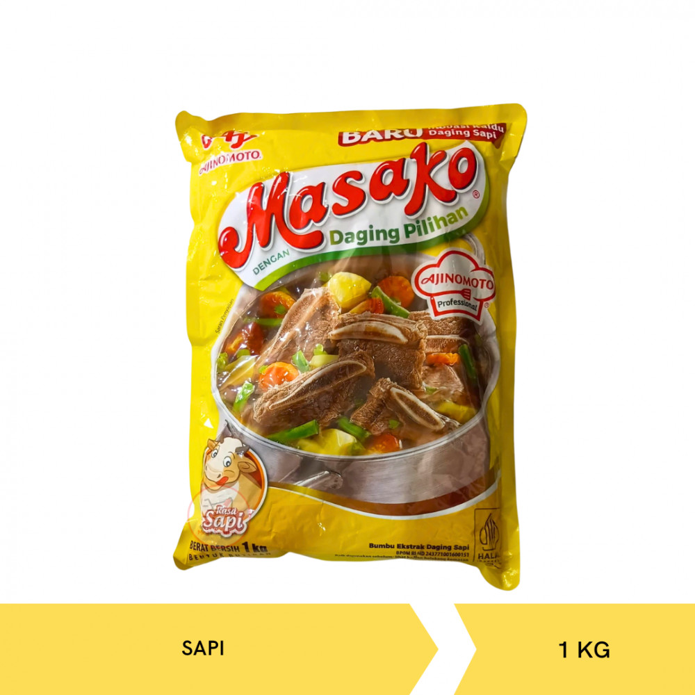 MASAKO SAPI 1KG X 12