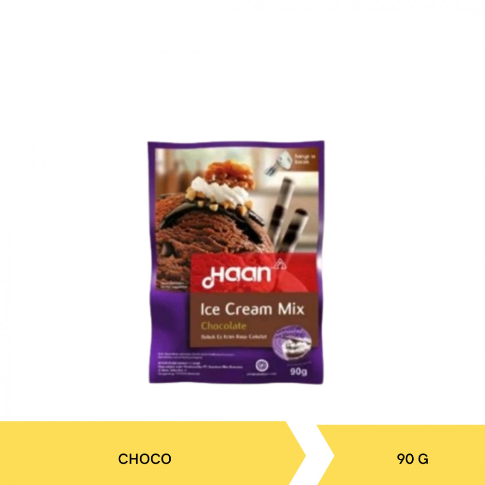 HAAN ICE CREAM MIX CHOCO 90G X 12