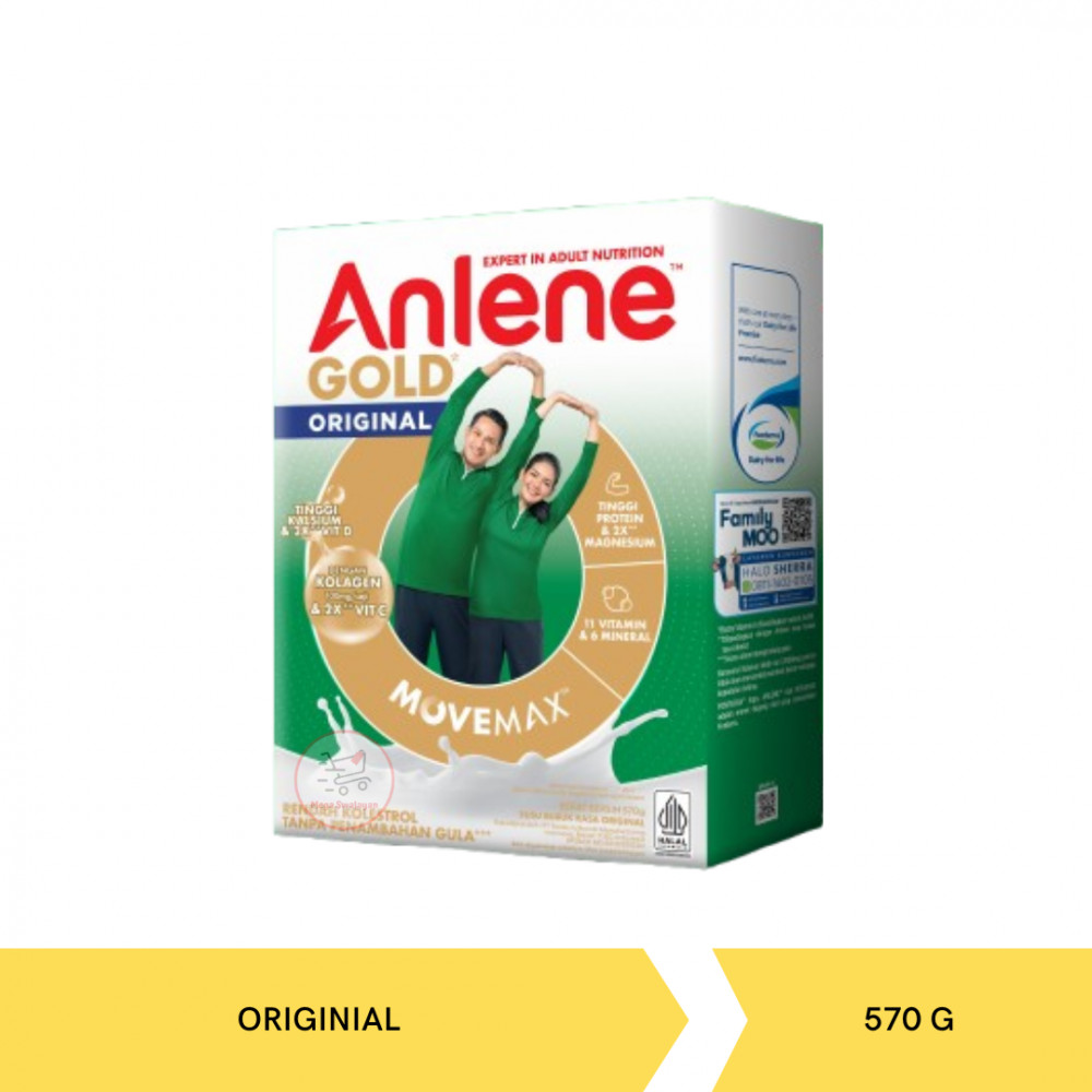 ANLENE GOLD+ ORIGINAL 570G X 12