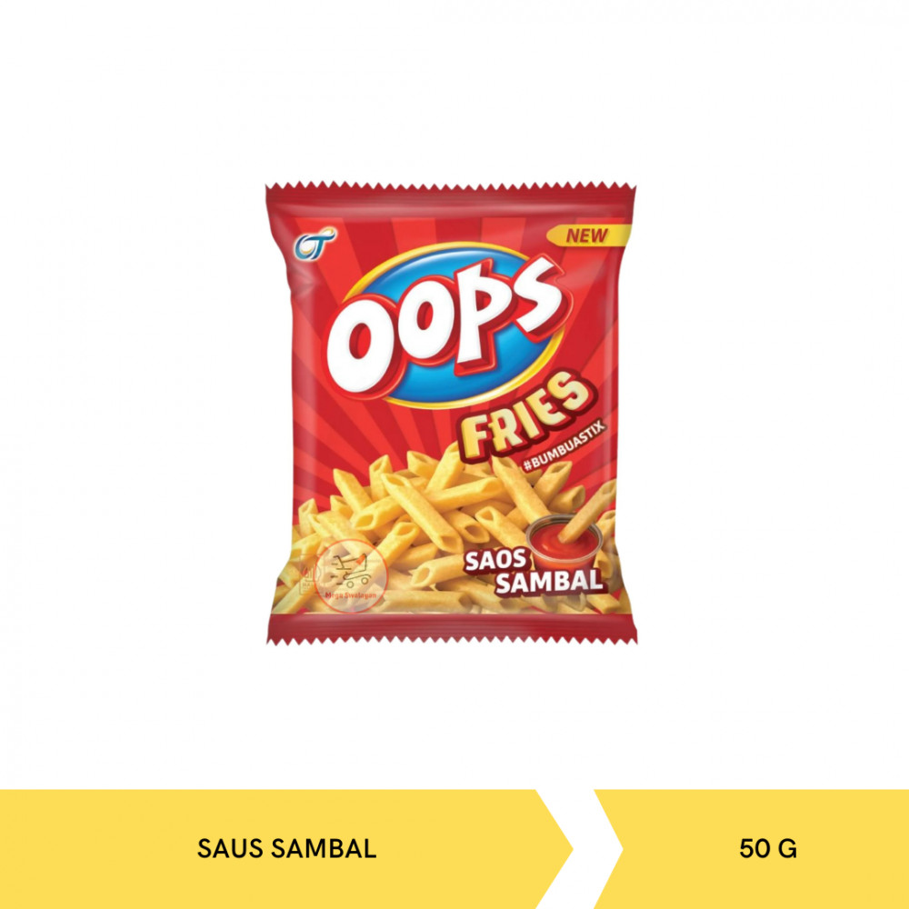 OOPS FRIES SAUS SAMBAL 50G X 30