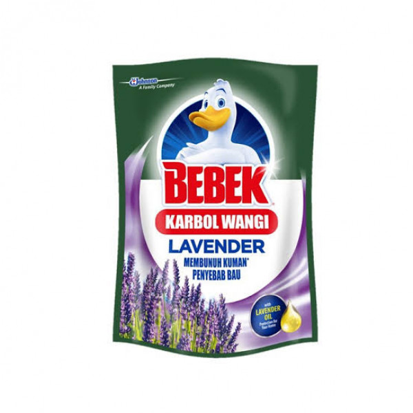 BEBEK KARBOL WANGI LAVENDER POUCH 450ML X 12