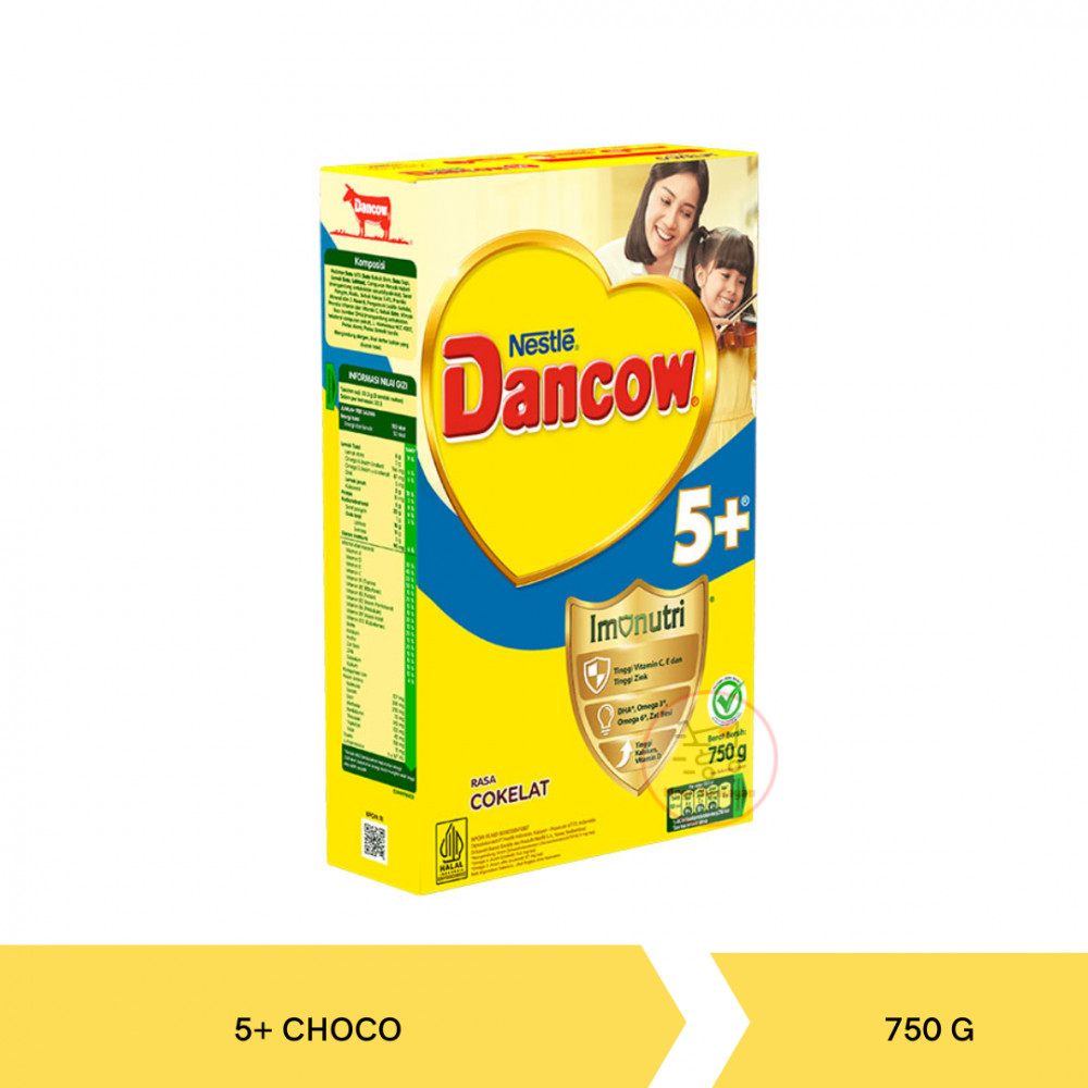 DANCOW KINDER 5+ CHOCO 750G X 12
