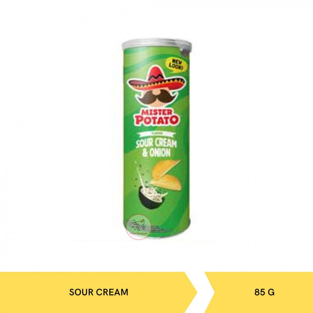 MR POTATO CRISPS SOUR CREAM 85GX24