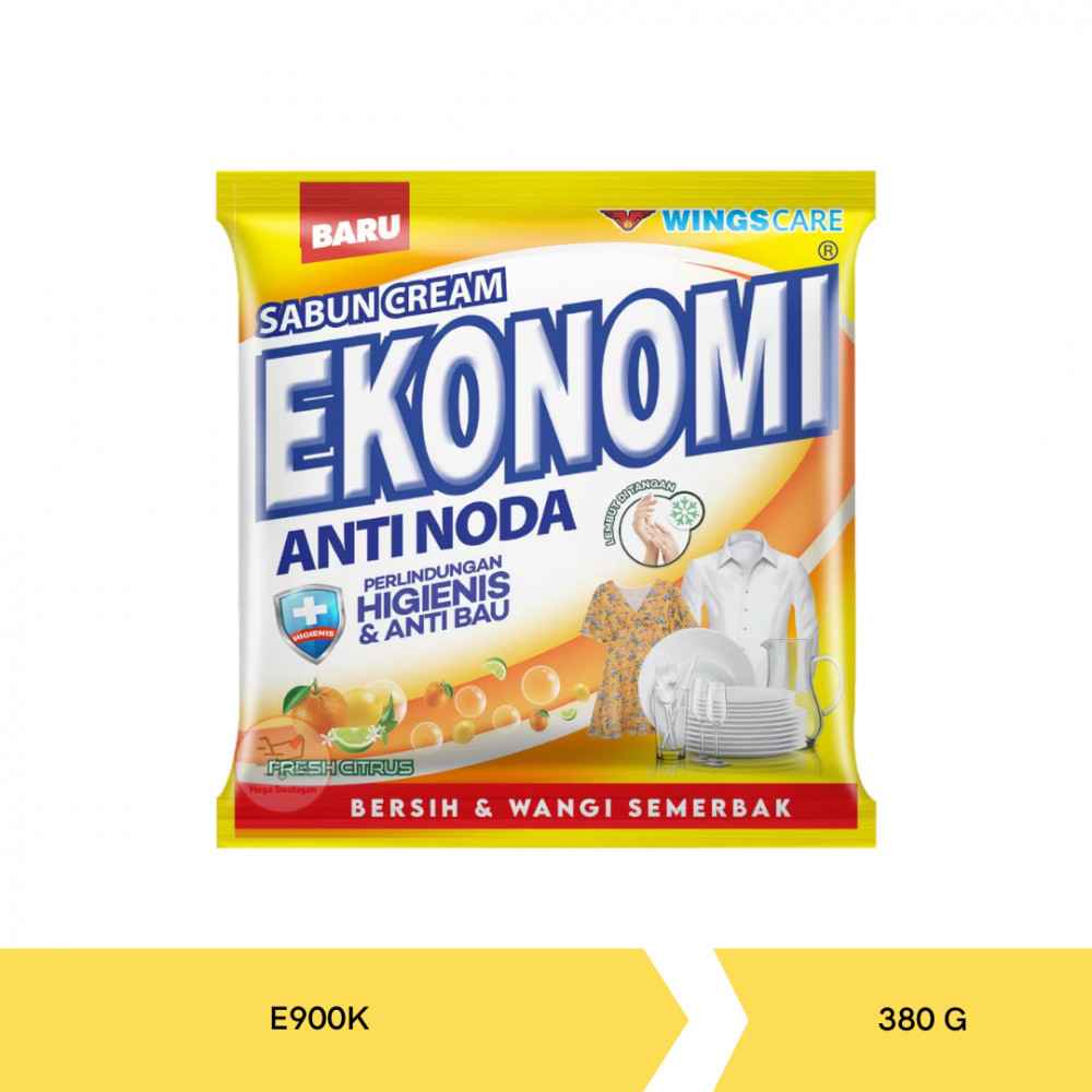 EKONOMI CREAM NANAS&JERUK NIPIS 380G X 12