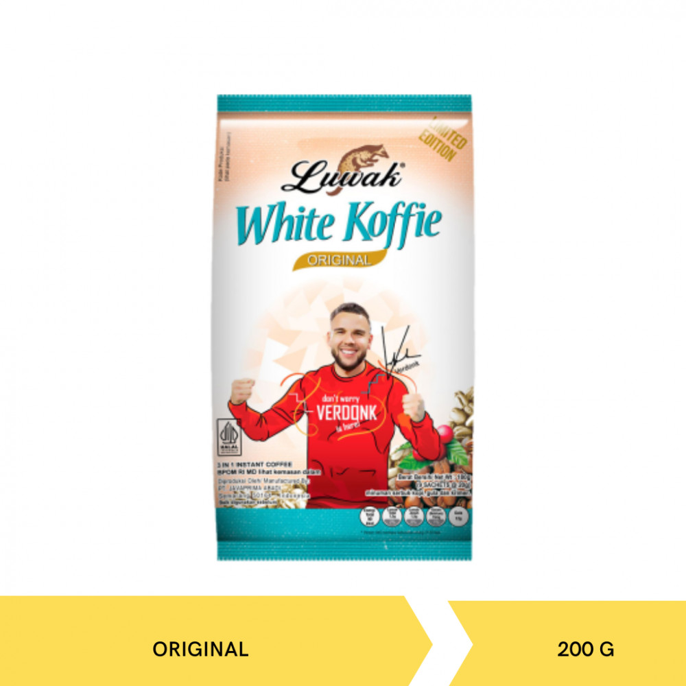 LUWAK WHT KOFFIE ORIGINAL 200G X 20